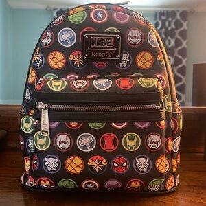 Loungefly Marvel Mini Backpack - Avengers icon (Japan Limited)